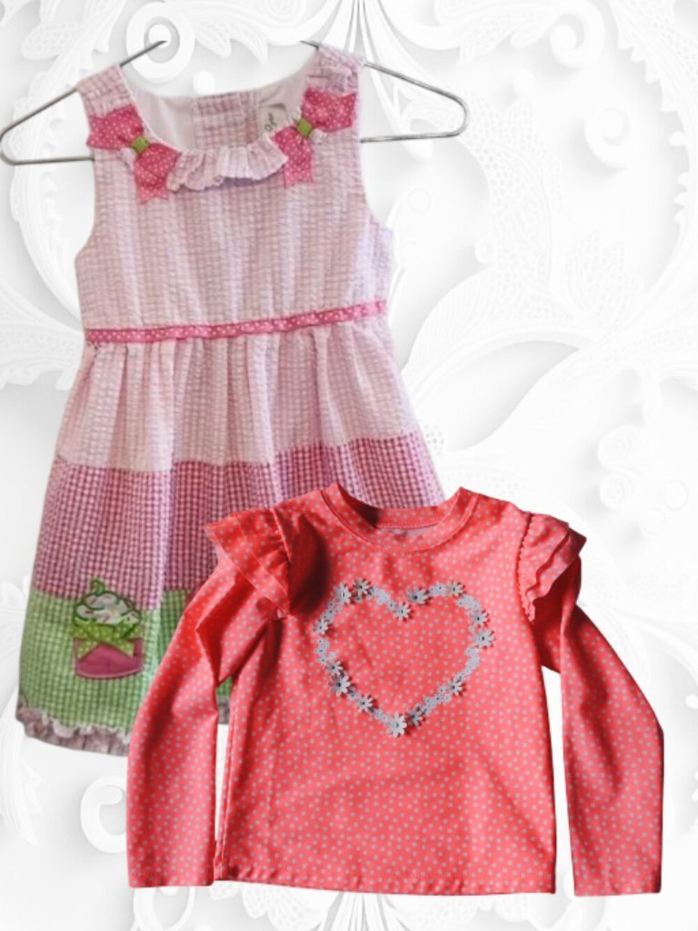 Sweet 4T Toddler Dress and Rashguard